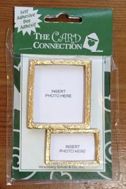 The Card Connection Embellishments Self Adhesive Frames Set of 2