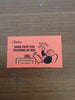 Monopoly Replacement Pieces - Chance Cards