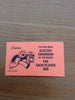 Monopoly Replacement Pieces - Chance Cards