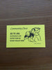 Monopoly Replacement Pieces -Community Chest Cards