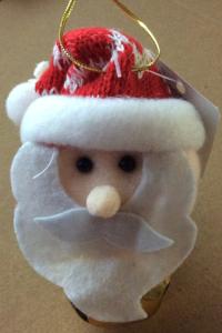 Christmas Jingle Bell Plush Ornament
