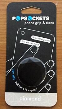 Popsockets Black Metallic Diamond