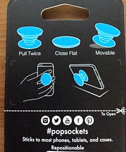 Popsockets Black Metallic Diamond