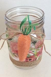 Spring Mason Jar Vase