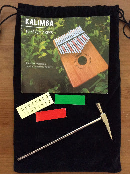 Luvay Kalimba Thumb Piano Mahogany Set