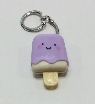 Kawaii Lip Gloss Ice Cream Cone Key Chain