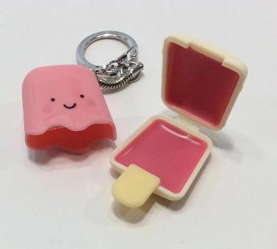 Kawaii Lip Gloss Ice Cream Cone Key Chain