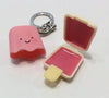 Kawaii Lip Gloss Ice Cream Cone Key Chain