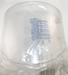 AOSafety Faceshield Replacement Window High Quality Polycarbonate