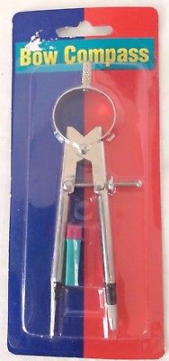 Bow Compass, 6" For Students and Professionals