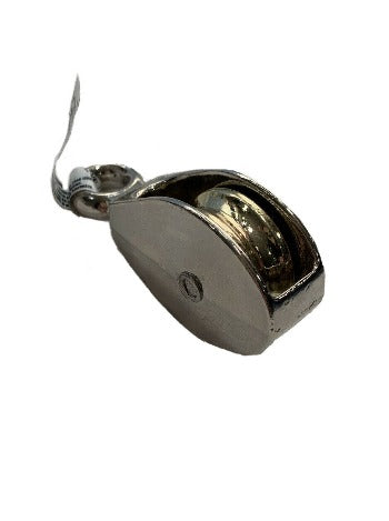 Campbell 1-1/4" Single Wheel Solid Eye Pulley T7655120
