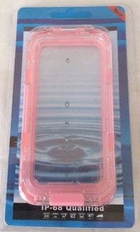 CellBee Universal Waterproof Heavy Duty Crystal Case for iPhone 5/5S/5C Pink