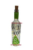 Christmas Wine Bottle Luminary - Let it Snow