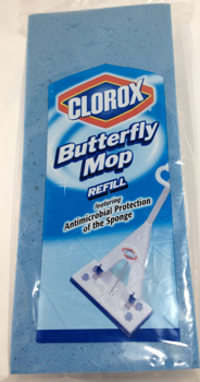 Clorox Butterfly Mop Refill With Antimicrobial Protection Of The Sponge