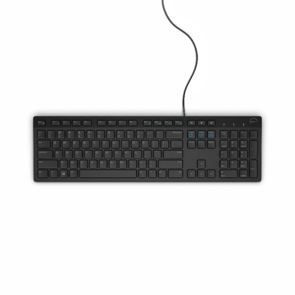 Dell Multimedia Keyboard - KB216 - (English) - Black