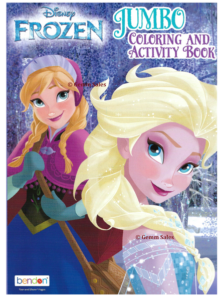 Disney Frozen Jumbo Coloring & Activity Book