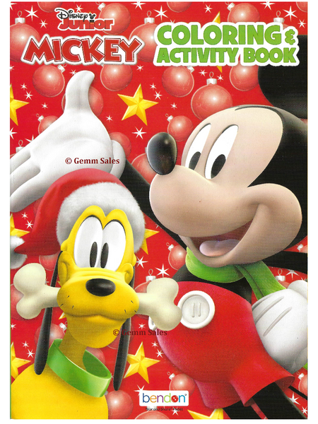 Disney Mickey Christmas Fun Coloring Book