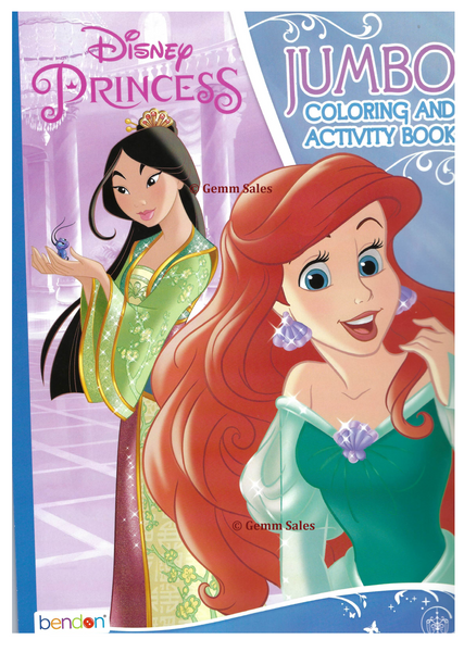 Disney Princess Holiday Dreams Jumbo Coloring Book