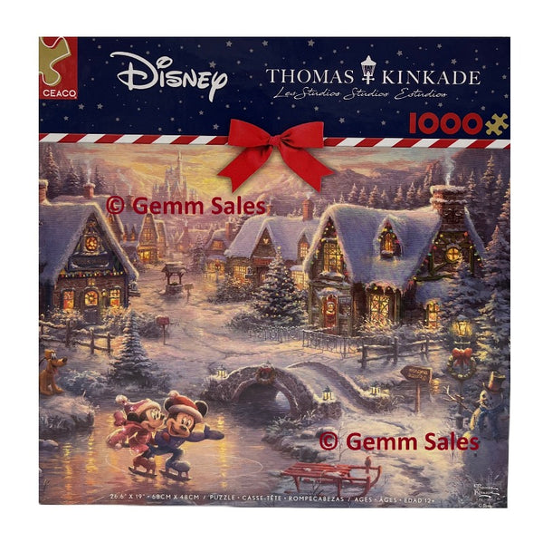 Disney Thomas Kinkade Puzzle 1000 Pieces - Mickey & Minnie