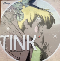 Disney 12-Month 2018 Calendar, Tinkerbell