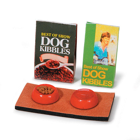 Timeless Minis Miniature Dog Food Station Set