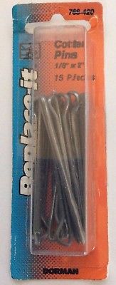 Dorman Cotter Pins 1/8" x 2", Set of 15 Pins
