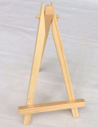Natural Wood Easel Display Stand