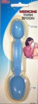 Ezy Dose Medicine Twin Spoon 1/2 tsp & 1 tsp