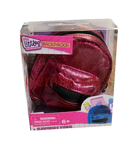 Real Littles Backpack - Glittery Pink