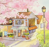 Flower Print Notebook Small - Store Front