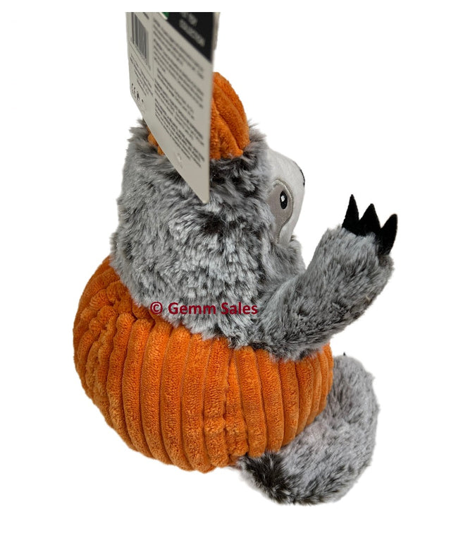 Giftable World Pet Toy Collection - Sloth Jack-O-Lantern Dog Toy