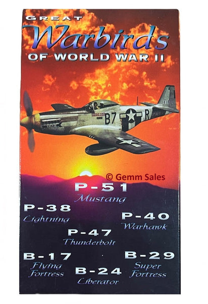 Great Warbirds of World War II VHS