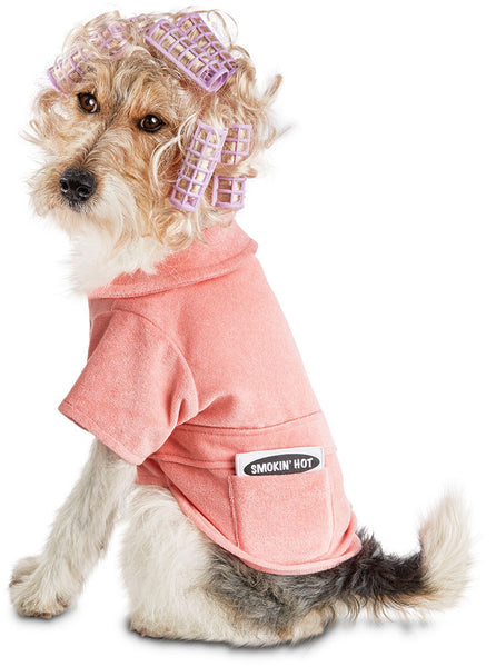 Bootique Ruff Morning Dog Costume, Granny Costume Wig/Curlers & Robe