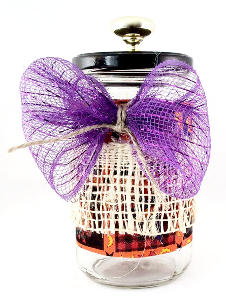 Halloween Candy Jar - Handmade