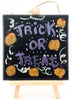 Halloween Trick or Treat Decorative Tile - Handmade