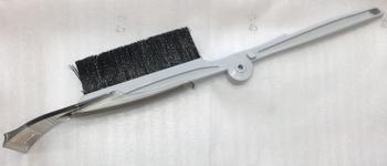 Folding Hoppy Snowbrush & Ice Scraper 22" Long