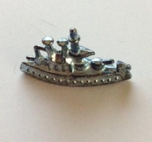 Monopoly Replacement Pieces - Battleship Game Token