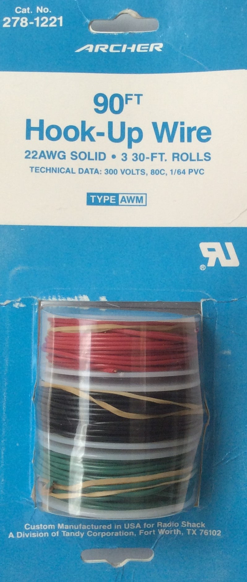 Archer 22 Gauge 90 ft Hook-up wire #278-1221