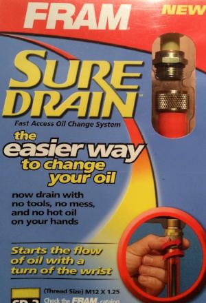 Sure Drain - Fast Access Oil Change System