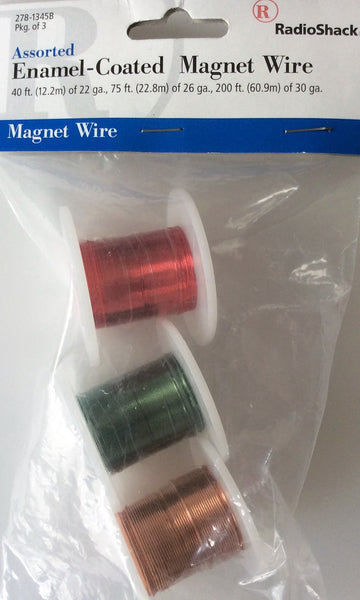 RadioShack Assorted enamel-coated magnet wire