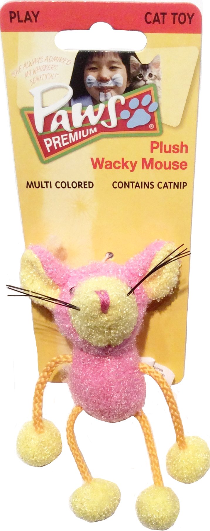 Plush Wacky Mouse - Cat Toy with Floppy Legs