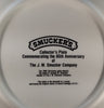 Christmas Smucker's Collectable Plate Commemorative 1982