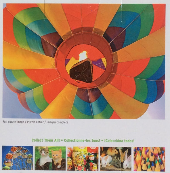Colorful Hot Air Balloon Snaps Puzzle 100 Pieces