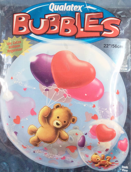 Teddy Bear Stretchy Plastic Balloon