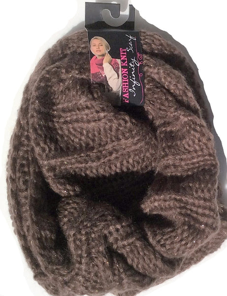 Fashion Knit Infinity Scarf