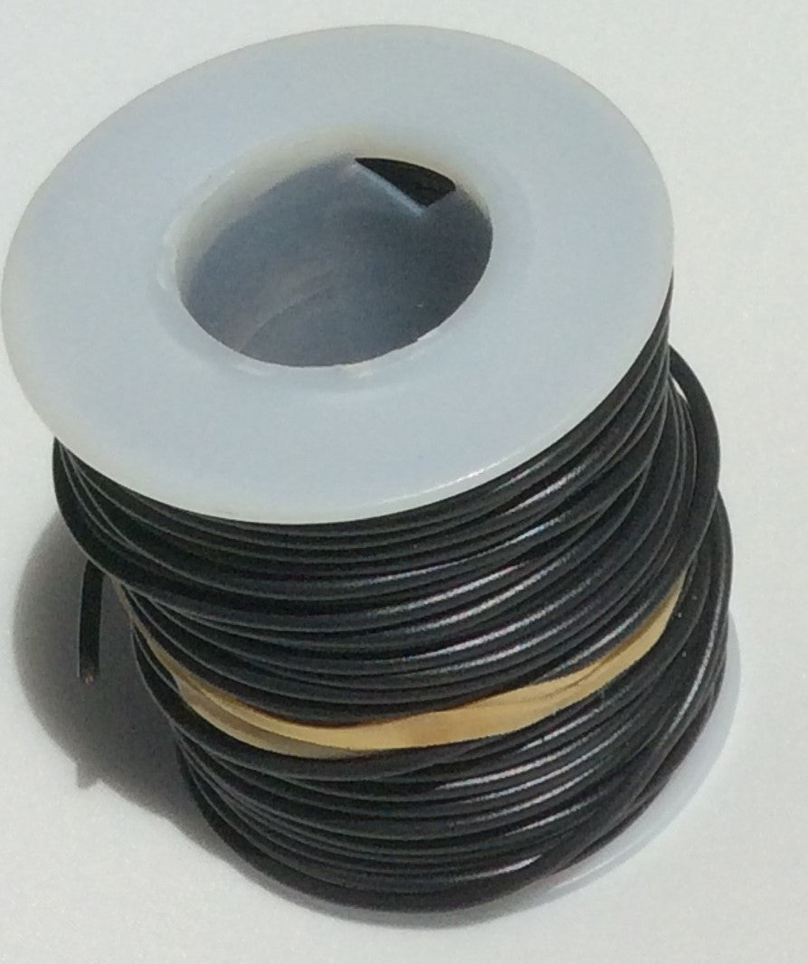 22 AWG Gauge Stranded Hook Up Wire Black