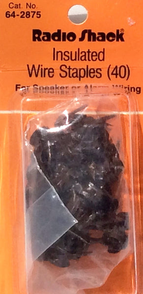 RadioShack Insulated Wire Staples (40)