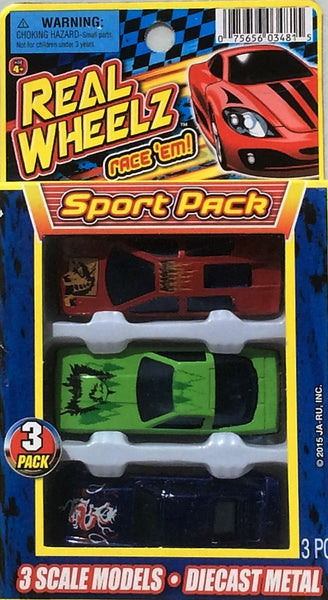Real Wheel'z Diecast Sport Pack