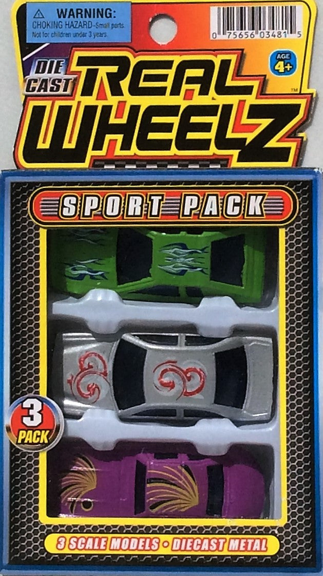 Real Wheel'z Diecast Sport Pack