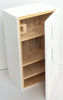 Miniature House - White Wooden Refrigerator